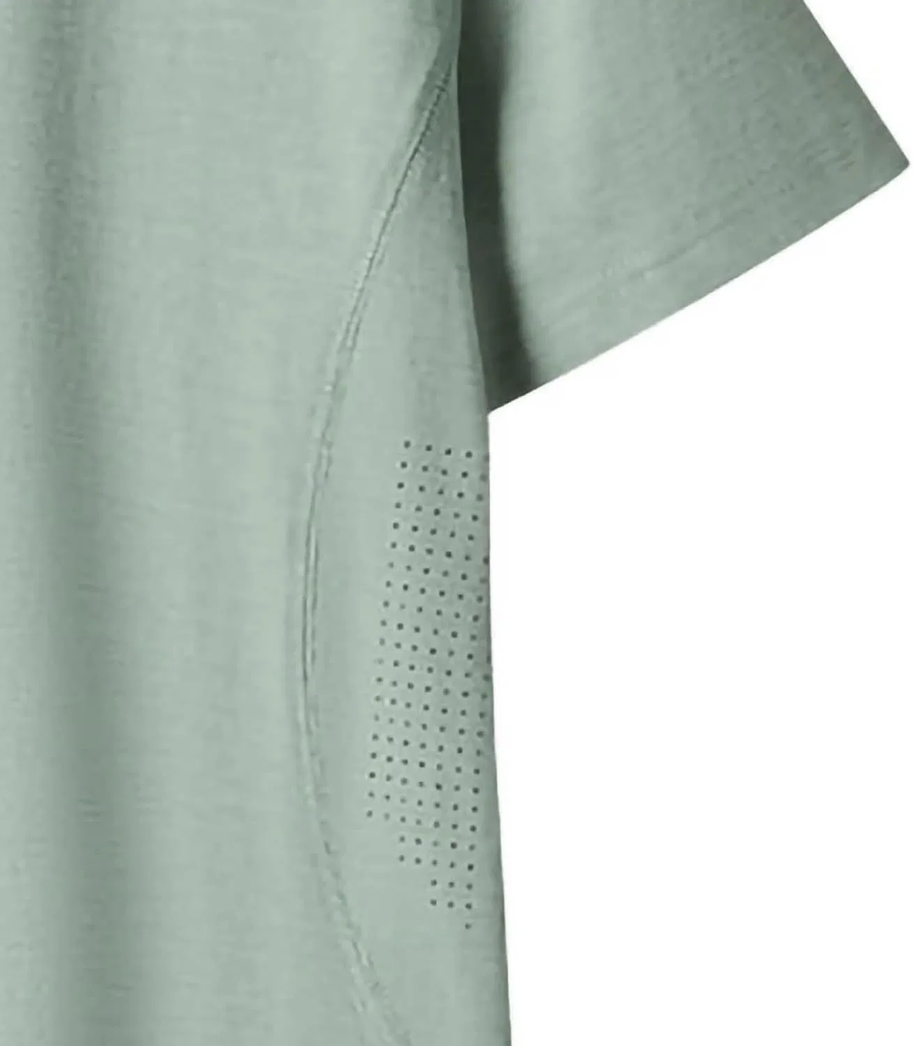 Футболка спортивная Athletic Running Tops, Green — фото 4