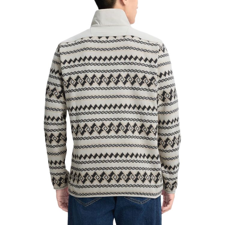 Флисовая одежда FW25 для мужчин Columbia, 012 shark черный (print) — фото 4