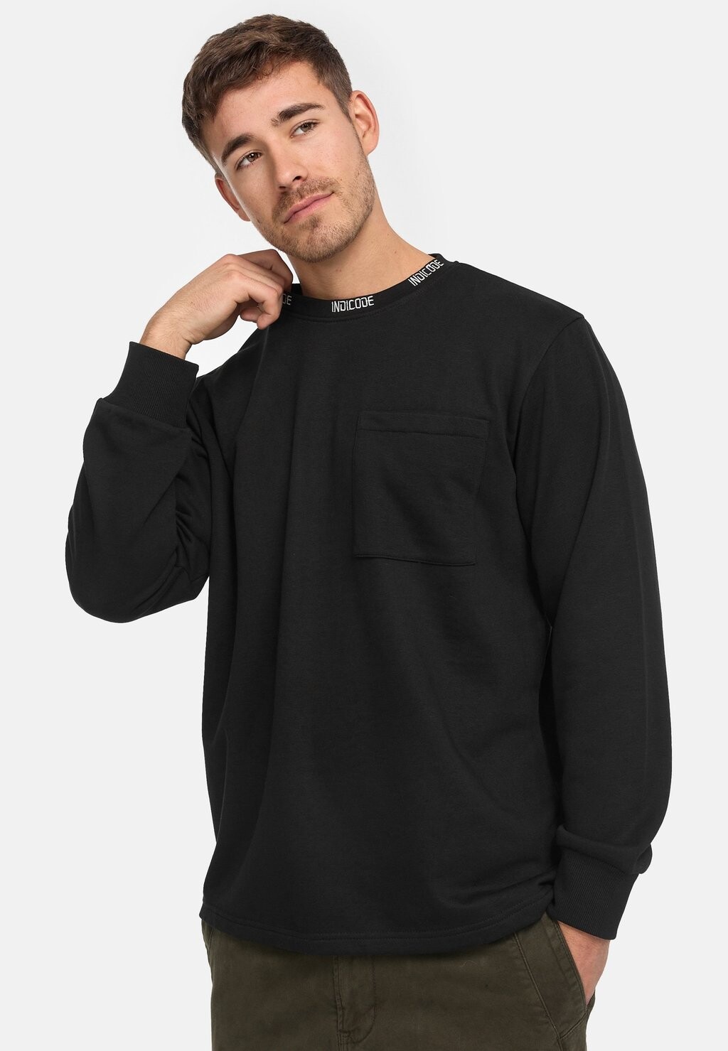 

Толстовка INWHANN INDICODE JEANS, цвет black