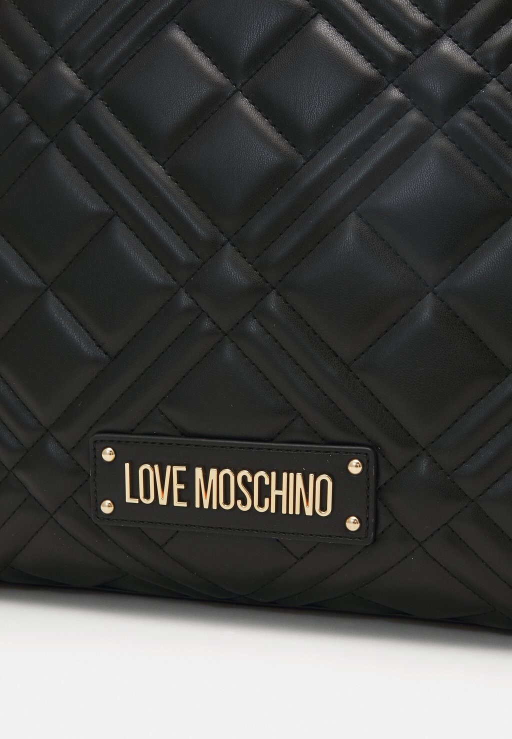 

Большая сумка QUILTED BAG Love Moschino, черный