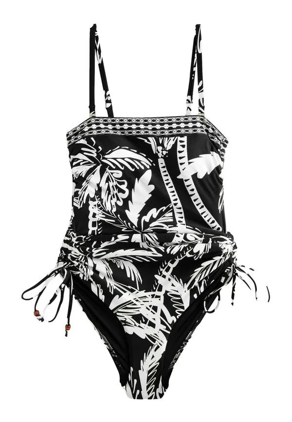 

Купальник Next, Black Cream Palm, Черный, Купальник Next, Black Cream Palm