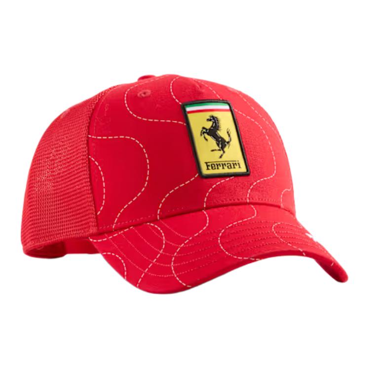 

PUMA Бейсболка Ferrari Scuderia Ferrari хлопковая унисекс красная, Red