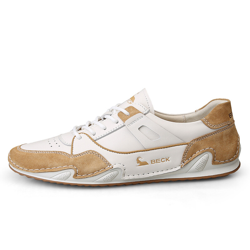 

Кроссовки мужские Lifestyle Shoes Men Low-Top Beck, белый/коричневый