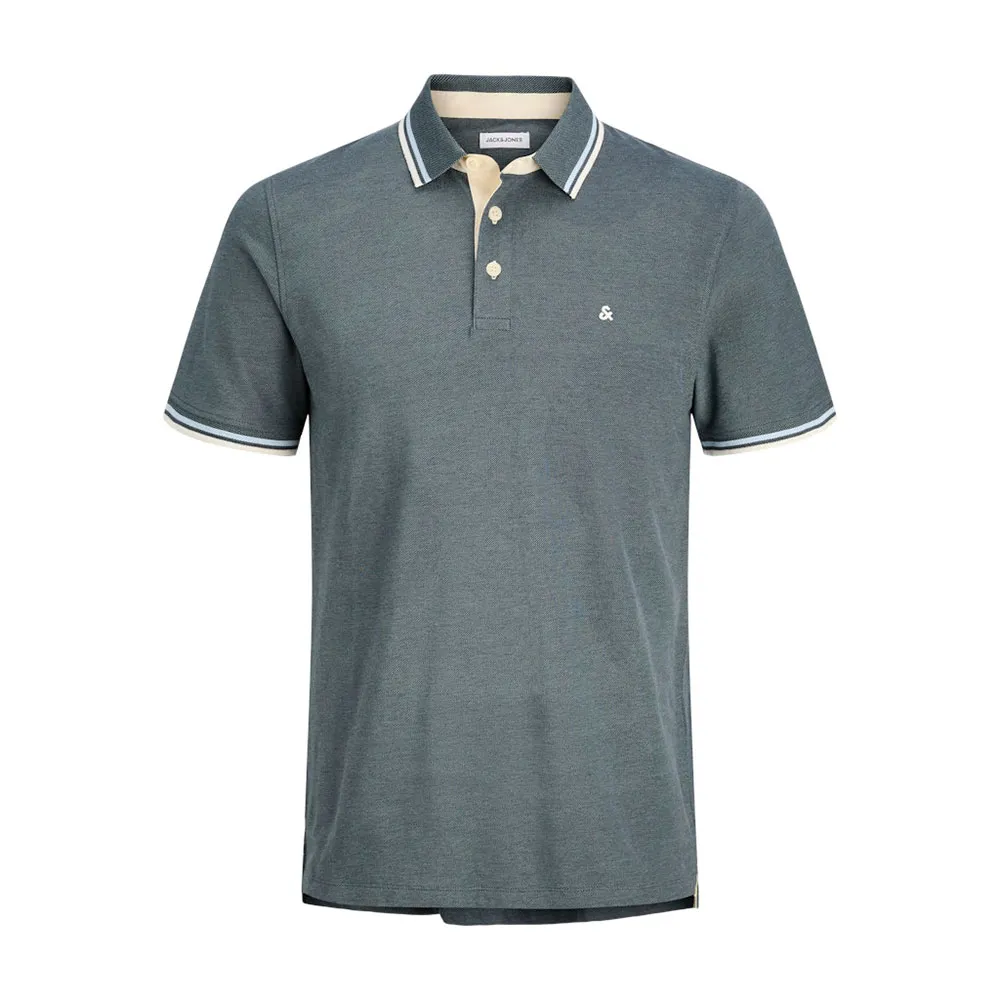 

Поло с коротким рукавом Jack & Jones Essential Paulos Plus Size, серый