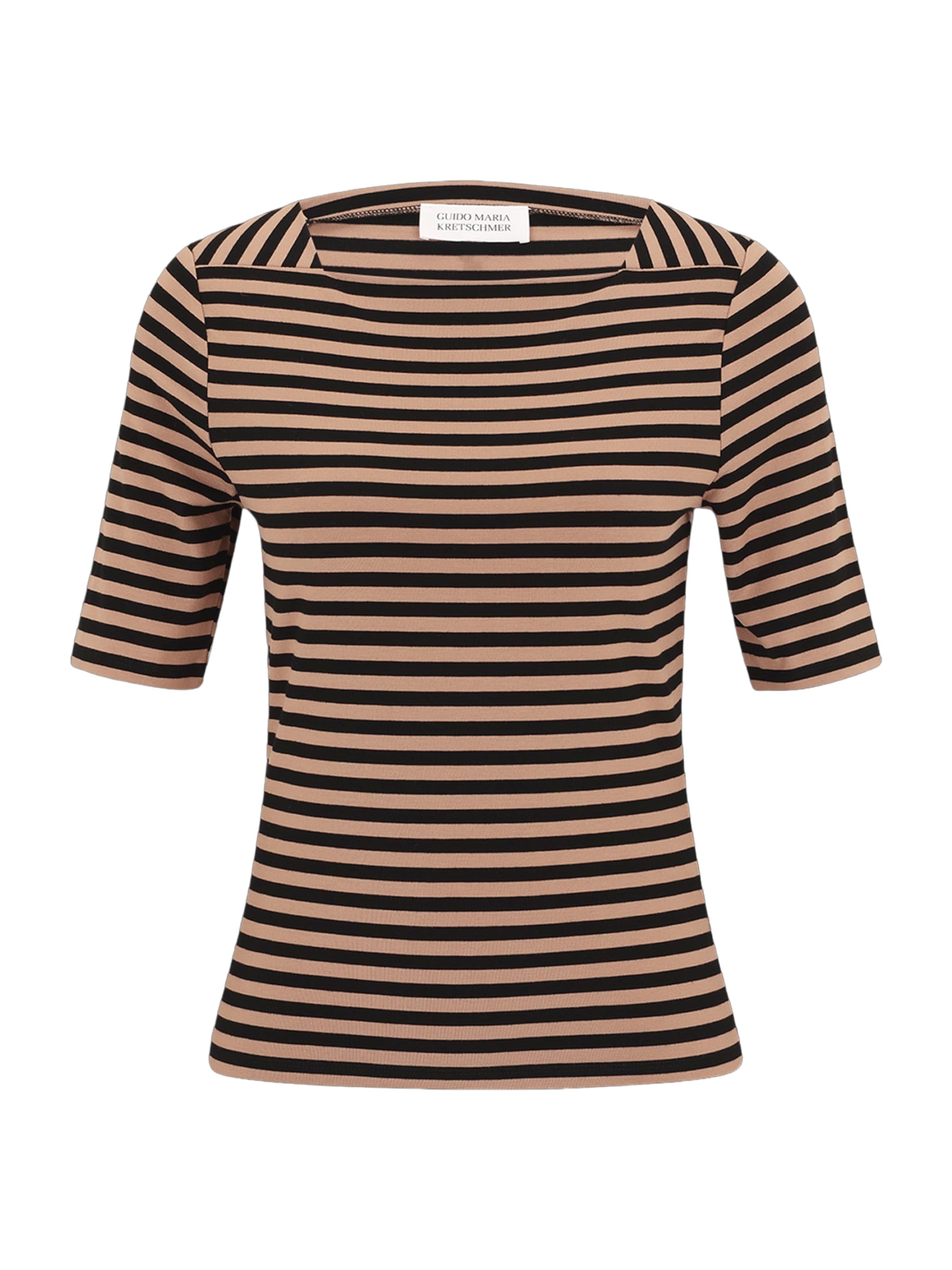 

Guido Maria Kretschmer Women Футболка 'Ela' в светло-коричневом цвете