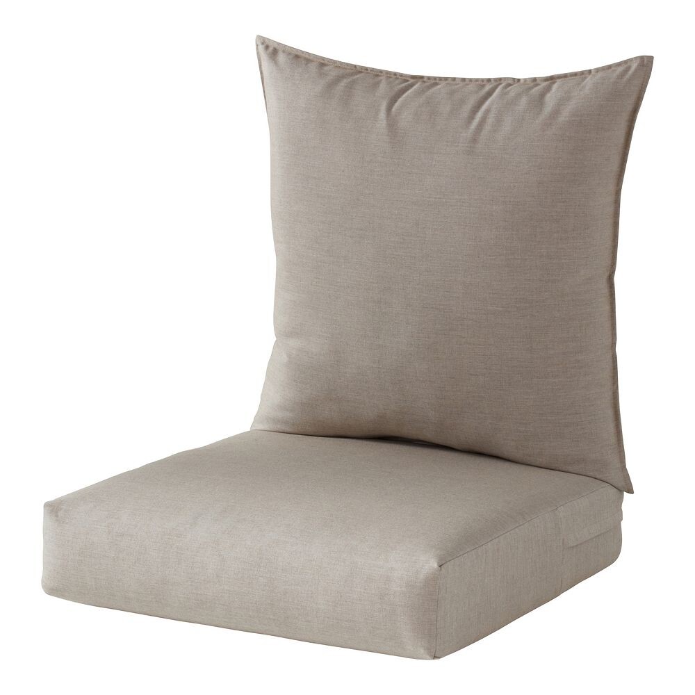 

Greendale Home Fashions Ткань Sunbrella Подушка для стула с глубоким сиденьем, цвет Ash