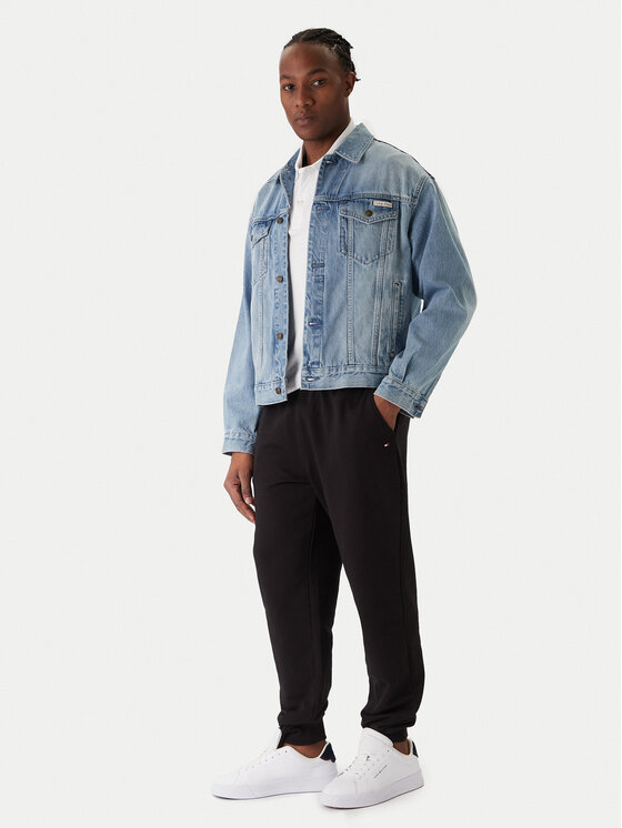 Спортивные брюки regular fit Essential MW0MW37236 Tommy Hilfiger, черный — фото 2