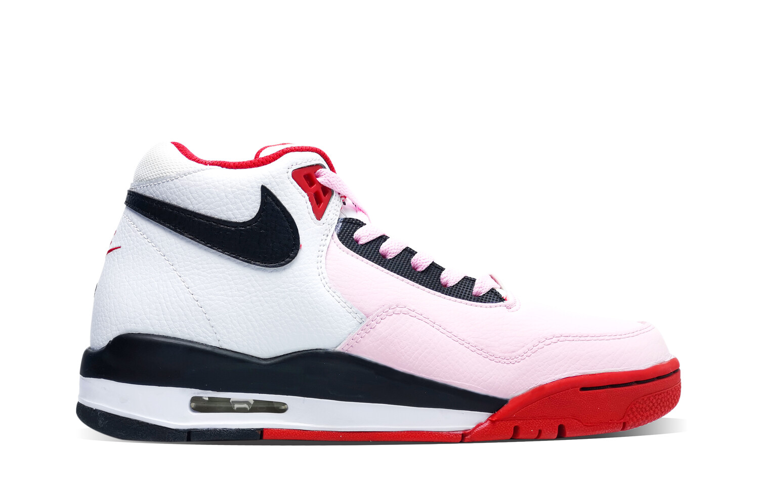 

Кроссовки Nike Flight Legacy Vintage Basketball Shoes Unisex Mid-top Pink, белый