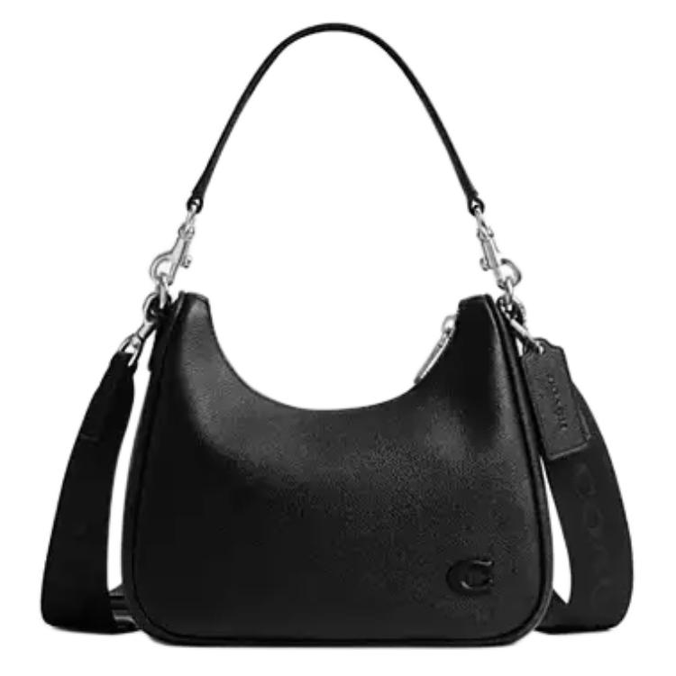 

COACH Кожаная женская сумка через плечо черного цвета One Shoulder