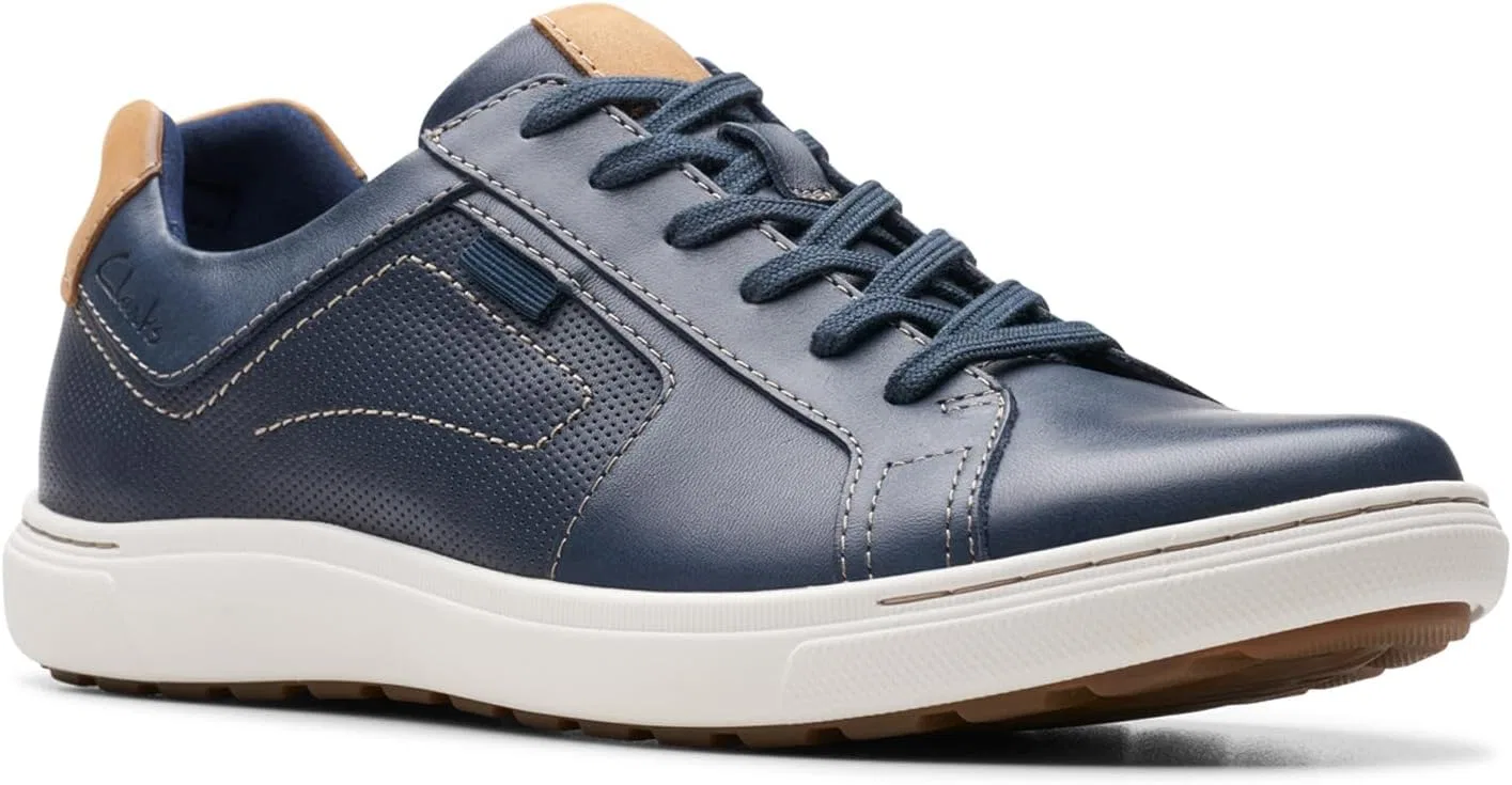 Мужские кроссовки Clarks Mapstone Lace Suede Blue
