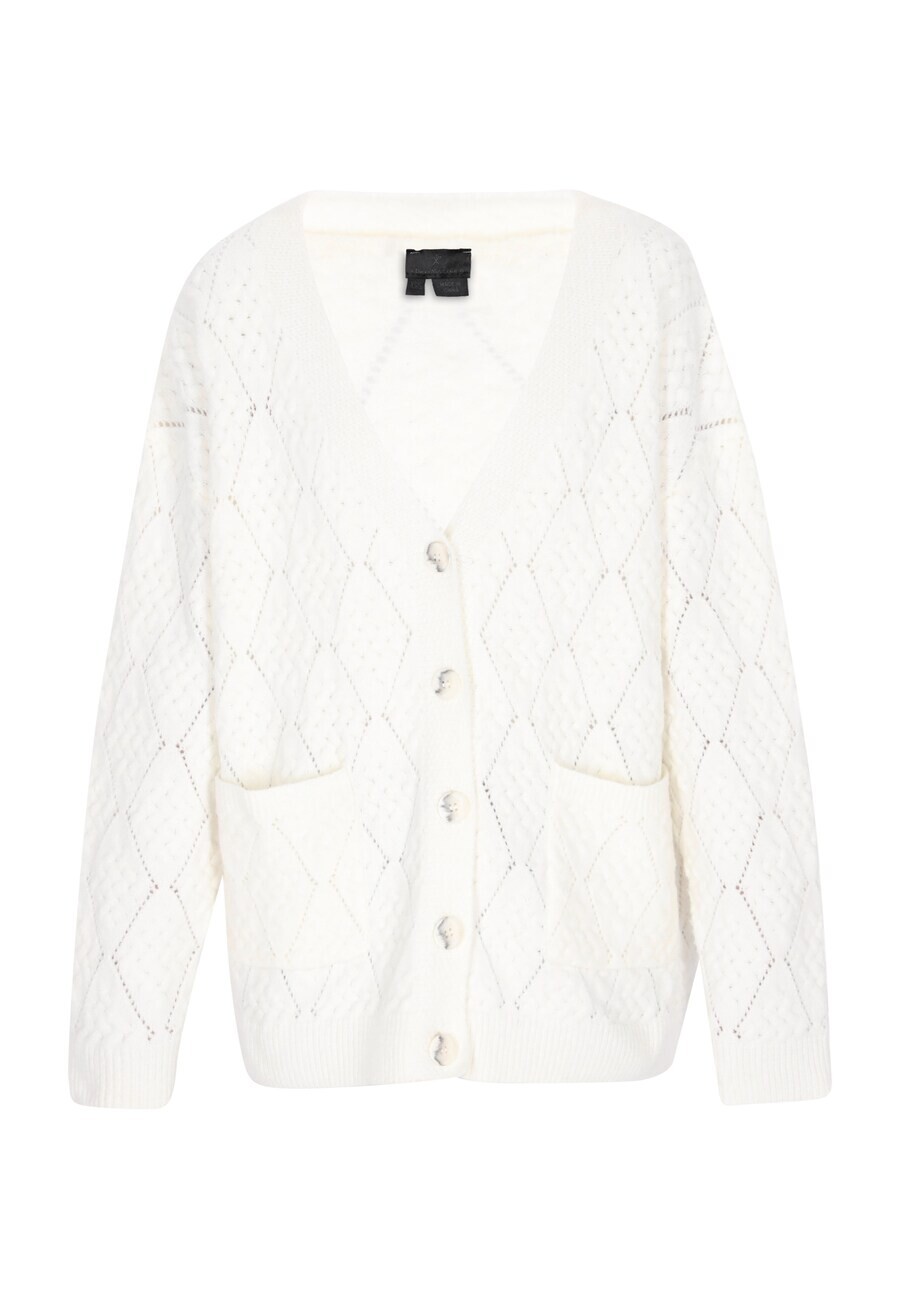 

Вязаный кардиган DreiMaster Klassik Knit Cardigan, белый
