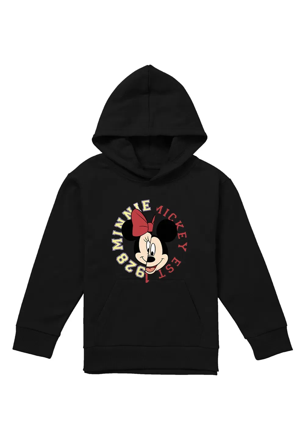Детская худи Disney Collegiate, черный, черный