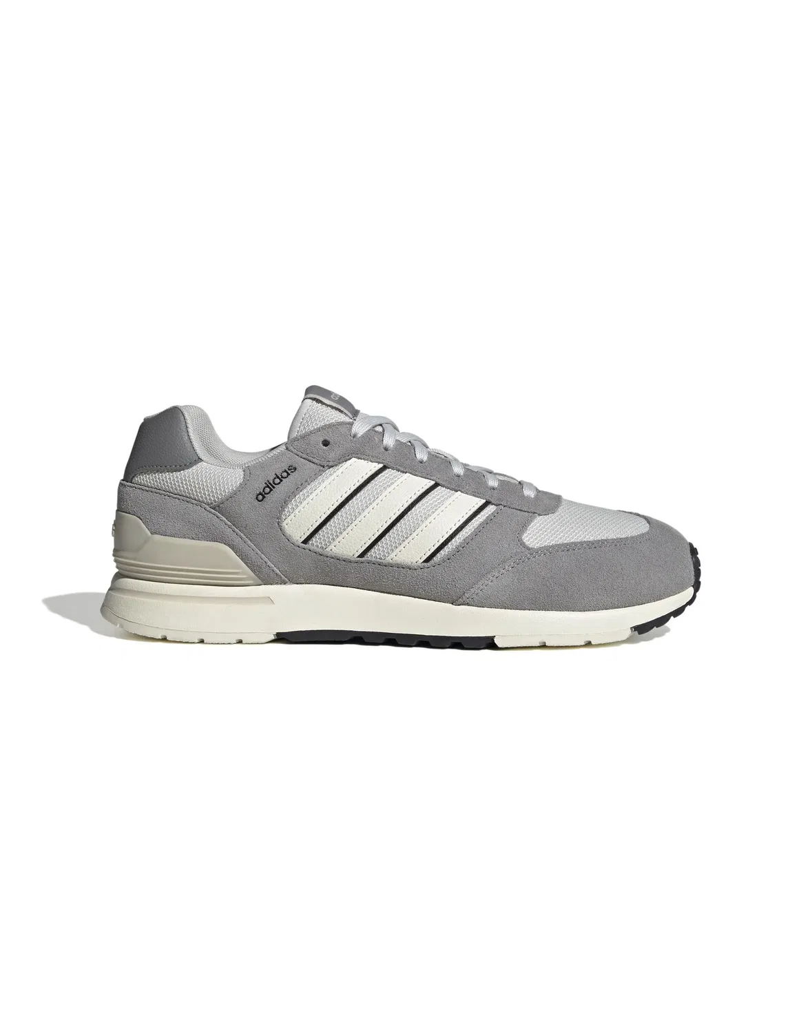Кроссовки Run 80S Adidas, серый/бежевый/алюминий — фото 4