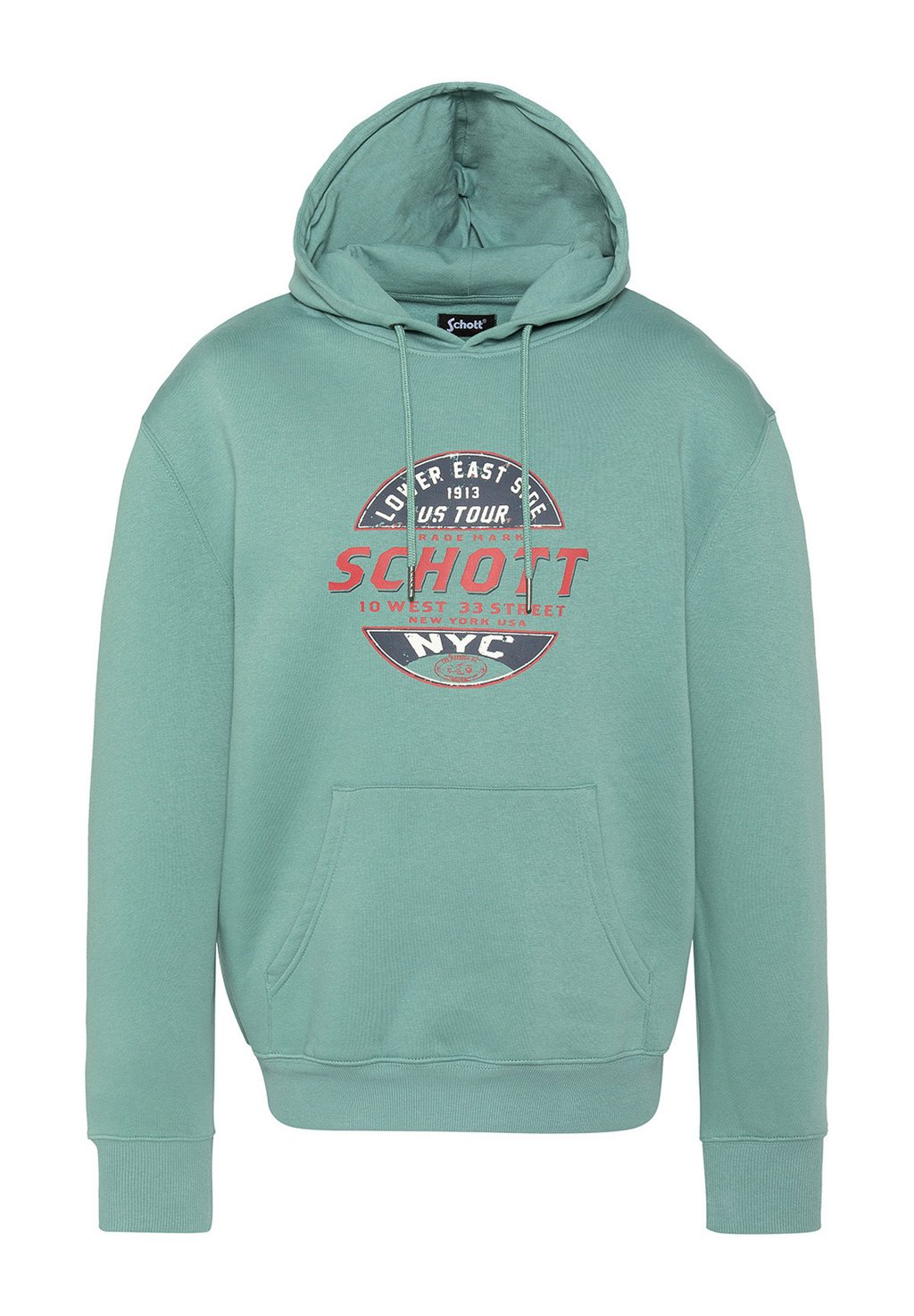 

Толстовка Schott, зеленый