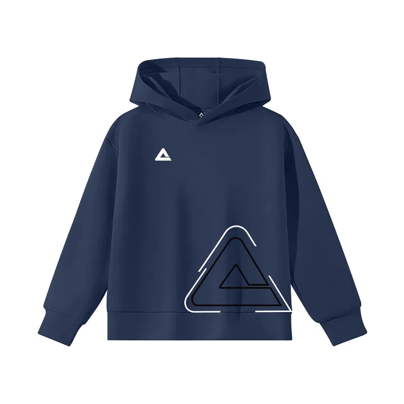 Детский свитшот с капюшоном PEAK Navy Blue/PK