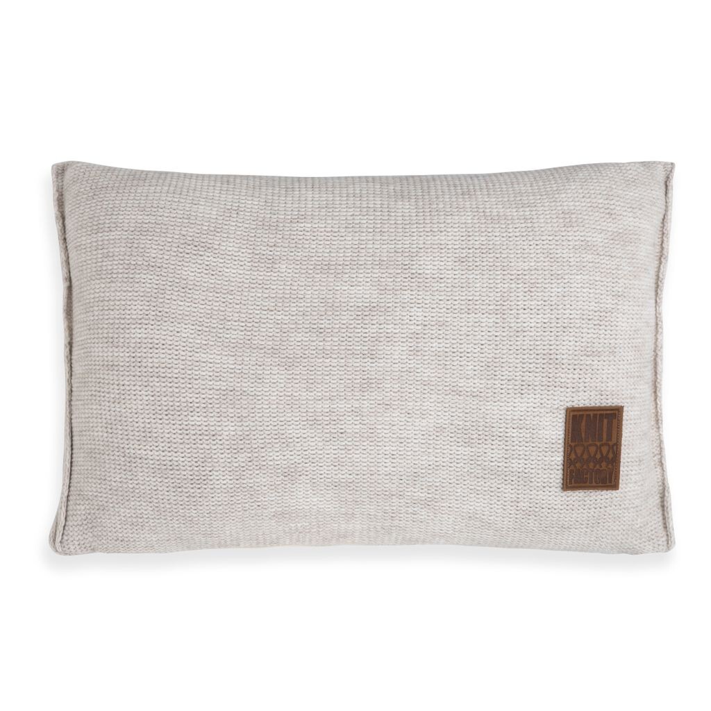 

Подушка Knit Factory Uni - Бежевый - 60x40 см