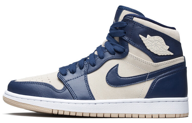 

Кроссовки JORDAN 1 Retro Premium Midnight Navy Light Cream Women's