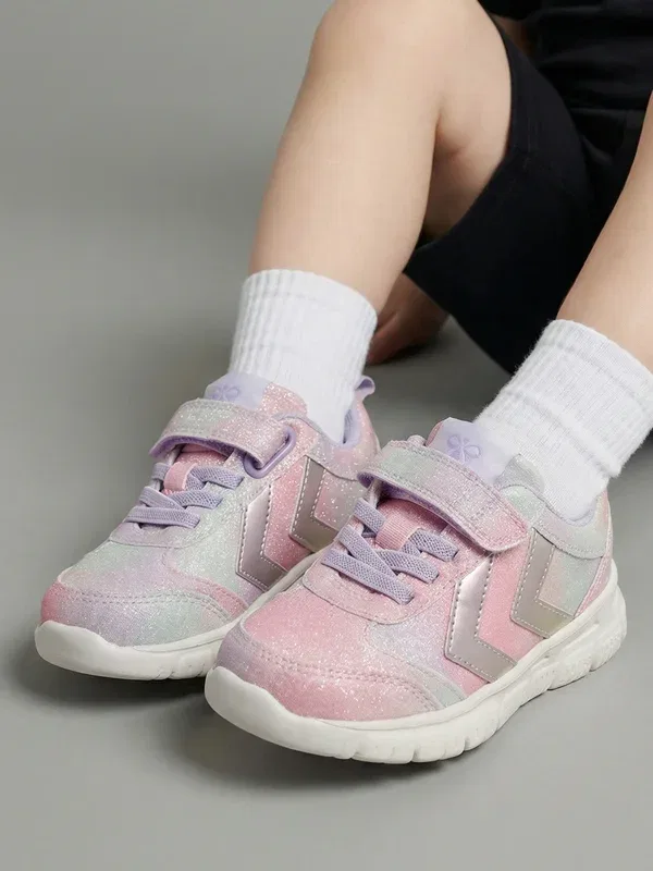 Детские кроссовки Hummel, разноцветный розовый