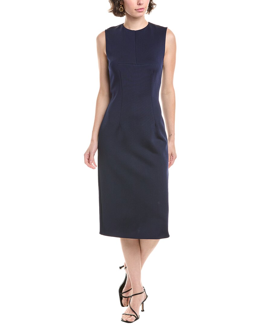 

Спортивное платье-футляр миди Andina от Sportmax, синий
