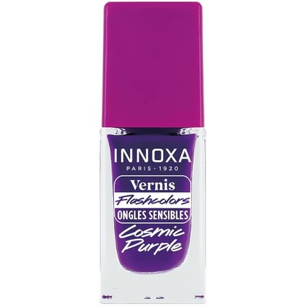Флуоресцентный лак для ногтей Cosmic Purple, 8 мл - Яркий неоново-фиолетовый Innoxa