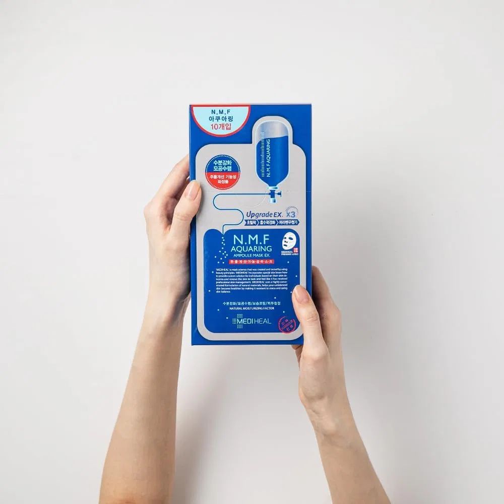 Сыворотка Mediheal — N.M.F Aquaring Ampoule Mask Pack увлажняющая — фото 3