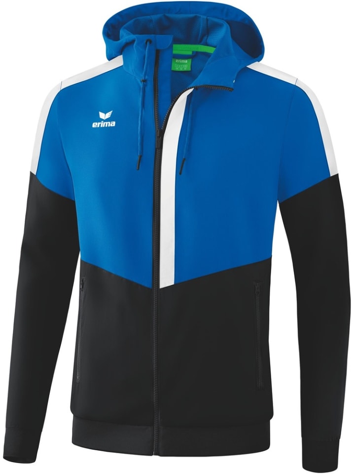 

Спортивная куртка Squad Tracktop Jacke Mit Kapuze erima, синий