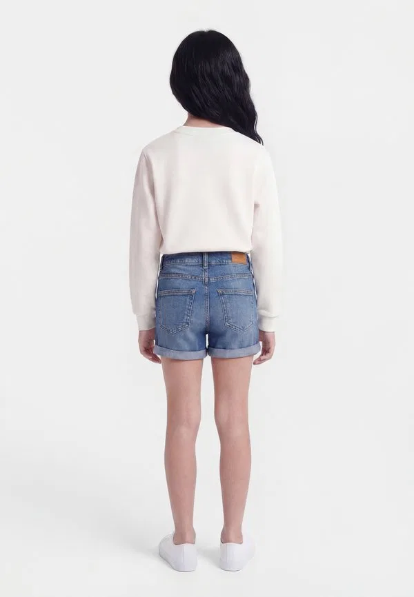 Джинсовые шорты kogjosephine Only Girls, Light Blue Denim — фото 2