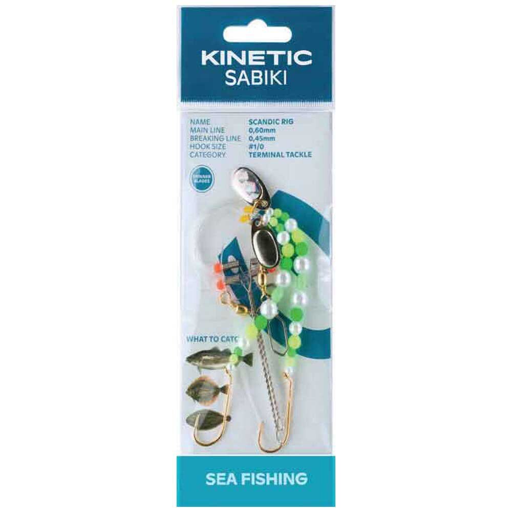 

Оснастки Kinetic Sabiki Scandic, серебряный