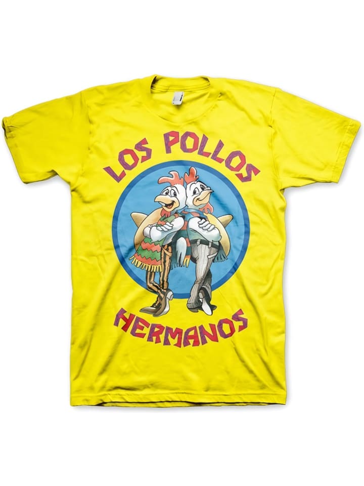 

Футболка желтого цвета Breaking Bad, Желтый, Футболка желтого цвета Breaking Bad