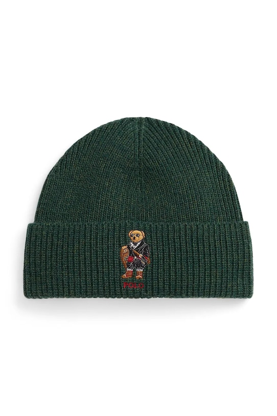 

Шапка из смесовой шерсти Polo Ralph Lauren, зеленый