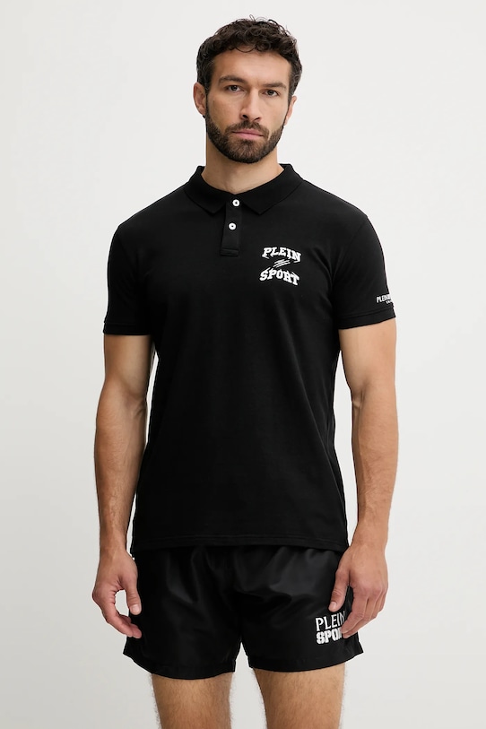 

Футболка POLO Plein Sport, черный