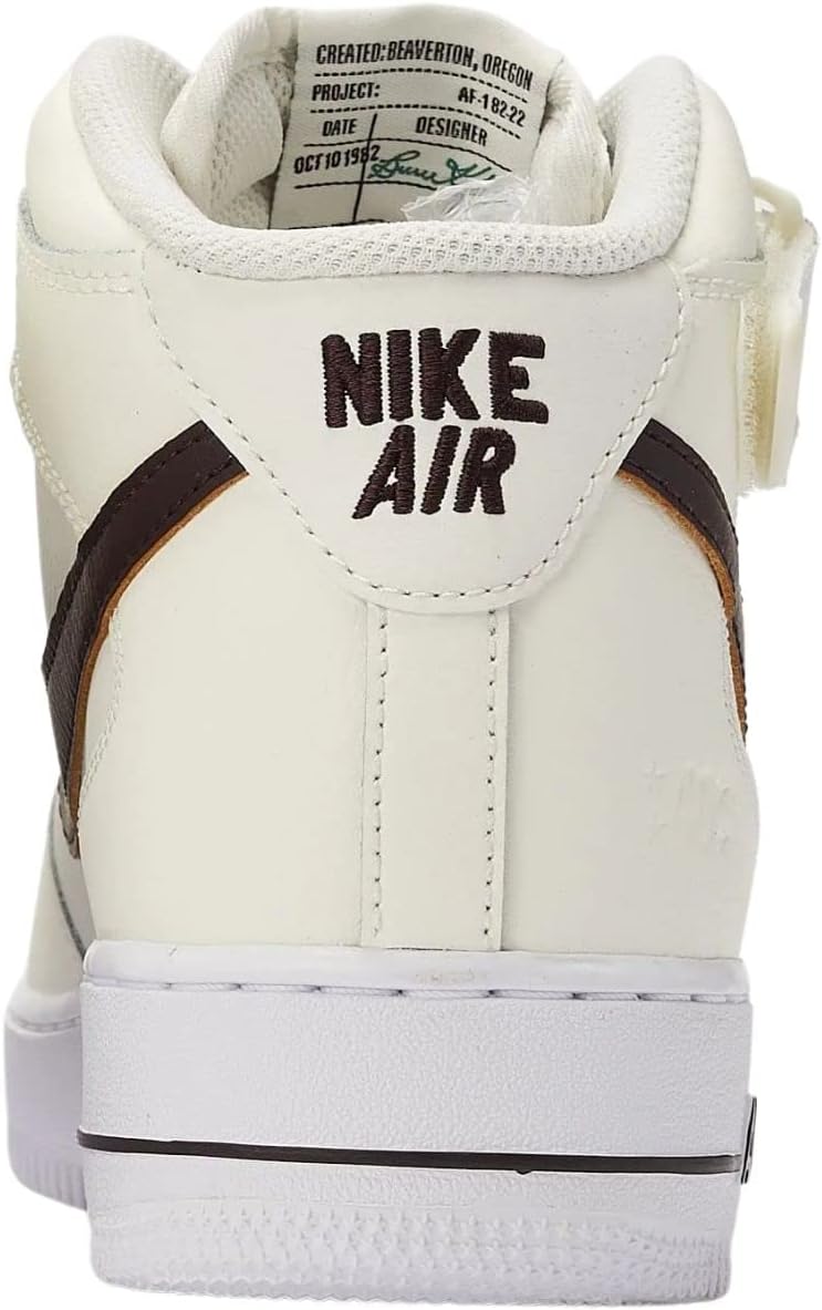 Мужские кроссовки Nike Air Force 1 Mid '07 LV8, коричневый — фото 3