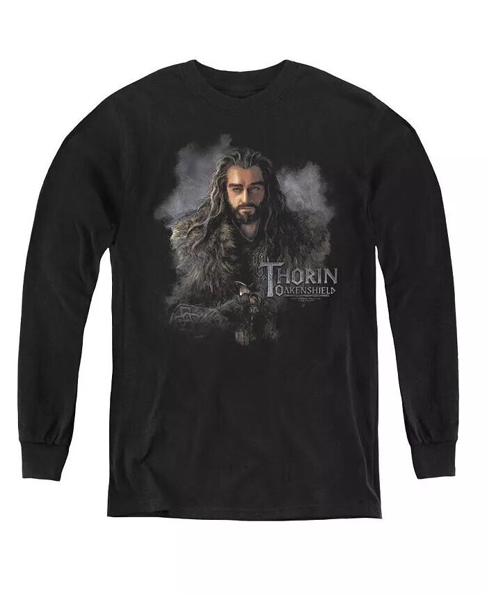 

Свитшот с длинным рукавом Thorin Oakenshield для мальчиков и подростков The Hobbit, черный