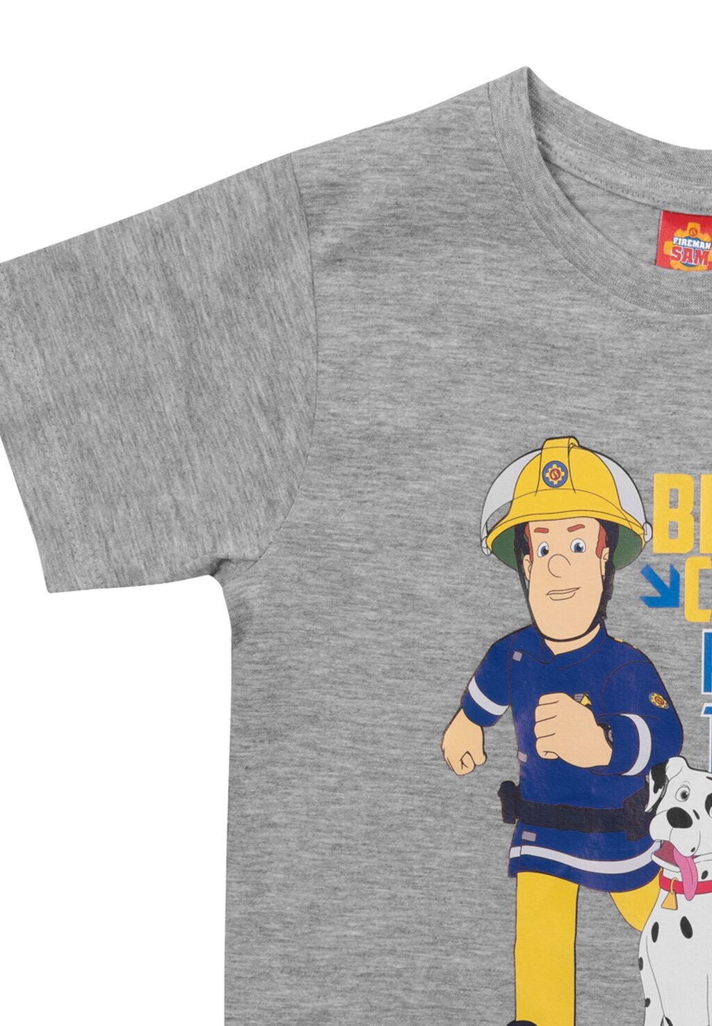 

КОРОТКИЙ РУКАВ Rescue Team Fireman Sam, Футболка с принтом серый