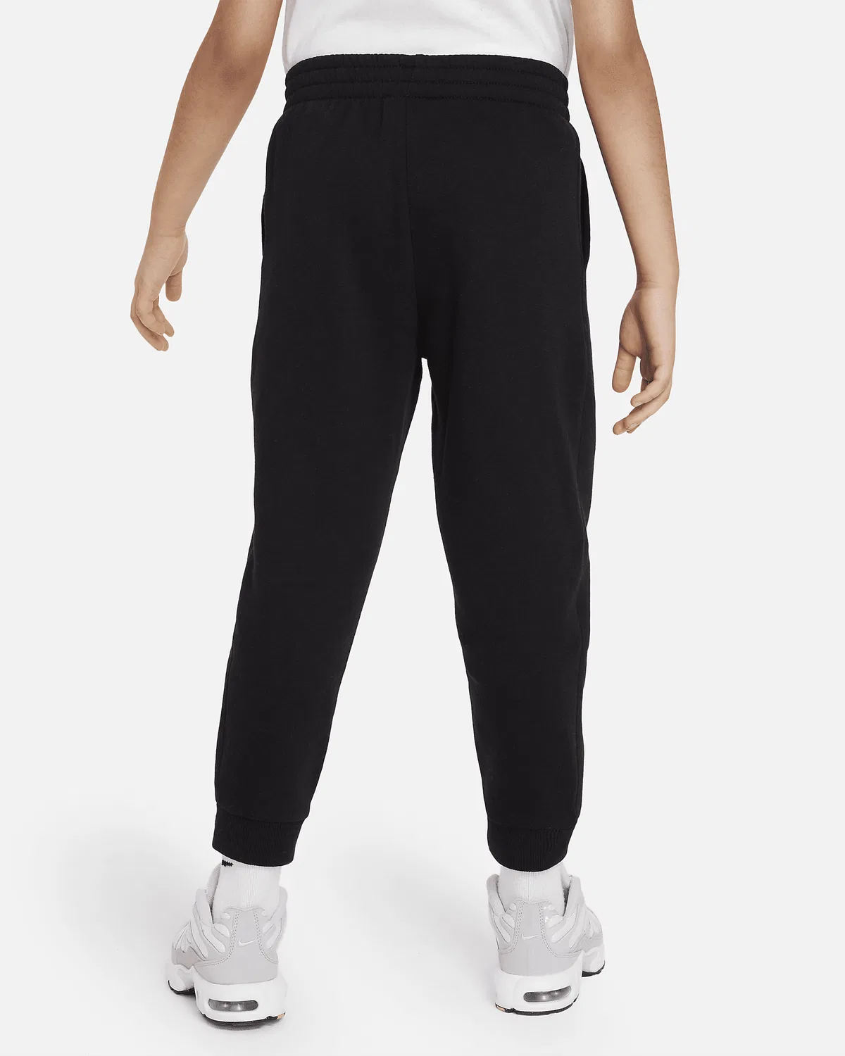 Детская флисовая кофта Nike Sportswear Club Fleece на молнии, Black — фото 2