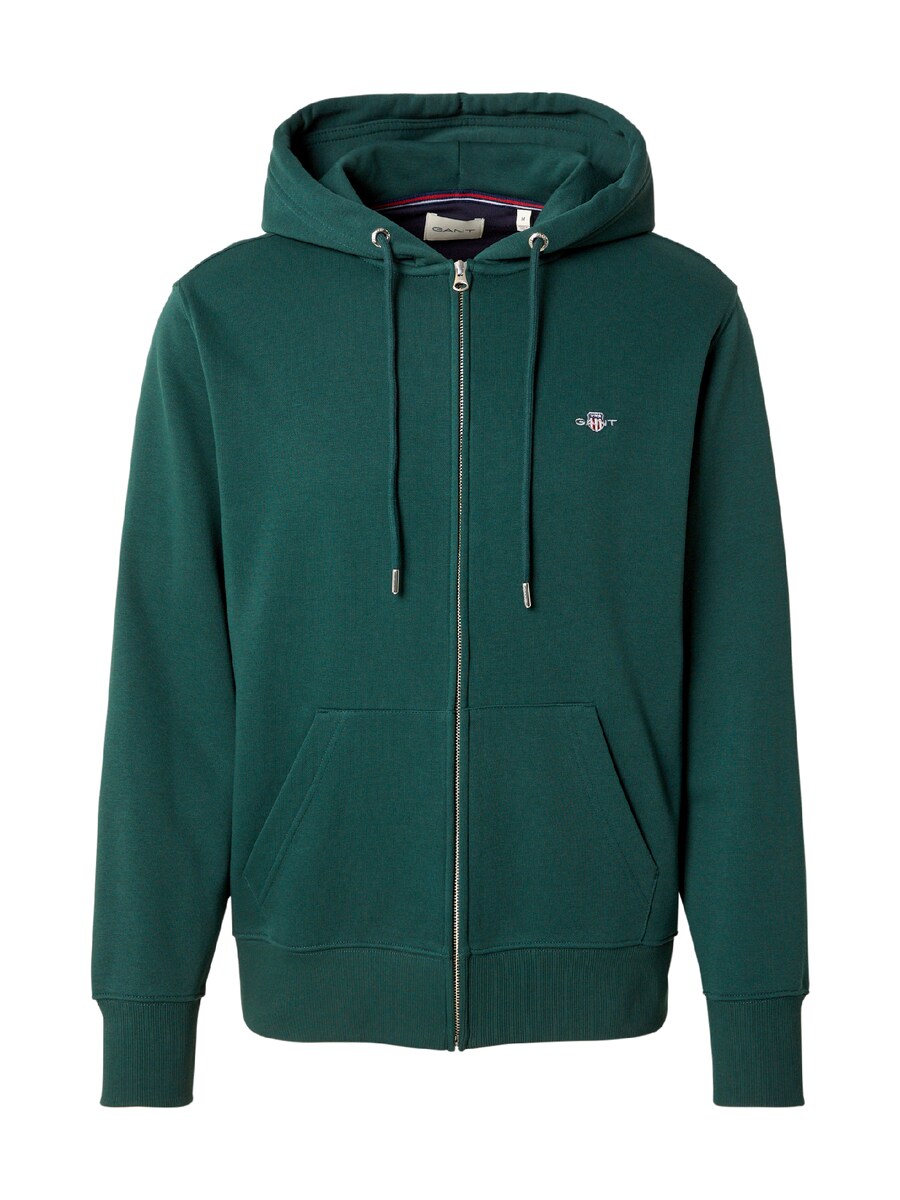 

Худи с капюшоном на молнии GANT, Green