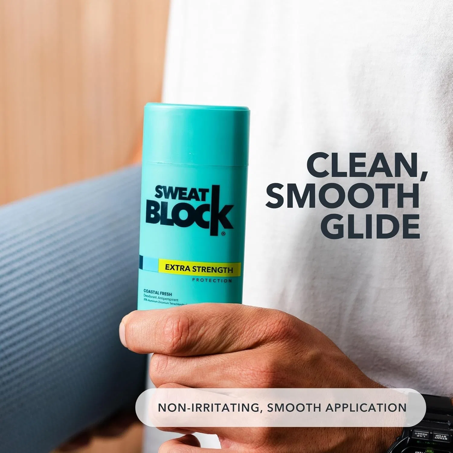 Твердый дезодорант-антиперспирант SweatBlock Regular Strength Sweatblock — фото 3