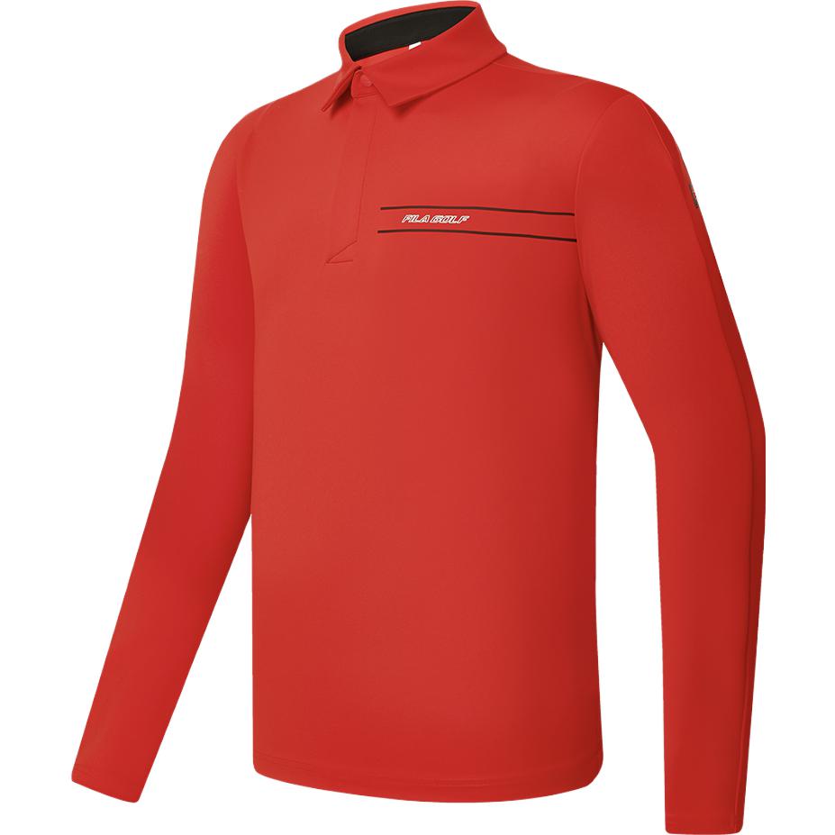 

FILA Поло мужское цвета tomato