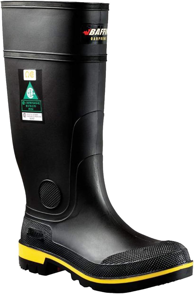 

Мужские промышленные ботинки Baffin Maximum, сделанные в Канаде, черный/желтый