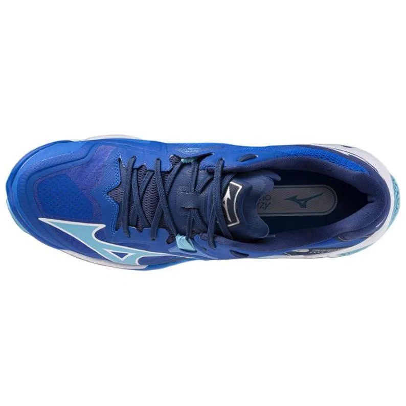 Кроссовки для тренировок Wave Lightning Z8 Mizuno Blue White — фото 4