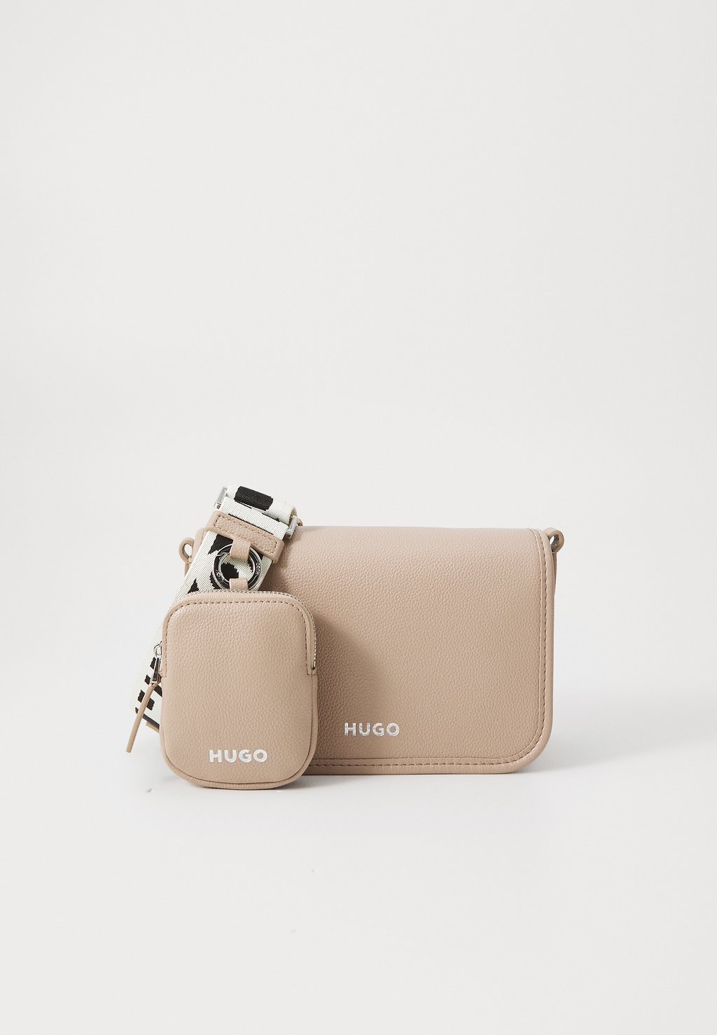 

Сумка через плечо BEL CROSSBODY FLAP HUGO, серо-коричневый
