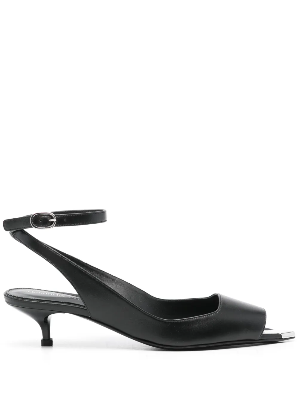 Босоножки Punk Ankle 40 Alexander McQueen, черный