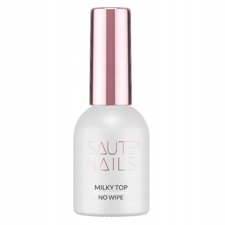 

SAUTE NAILS MILKY TOP Гибридный топ без стирания - 8 мл