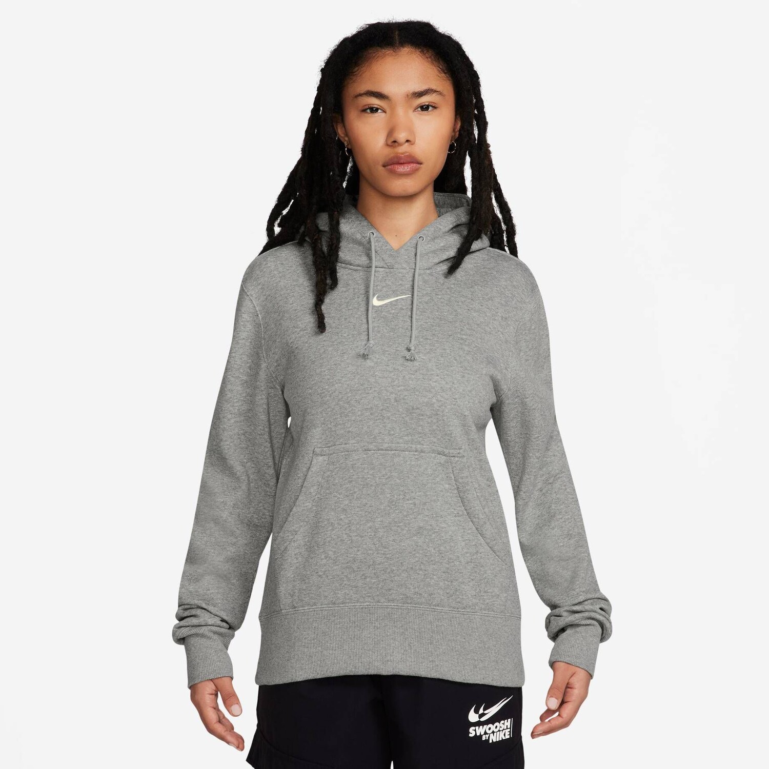 Толстовка феникс из флиса Nike Sportswear, серый — фото 2