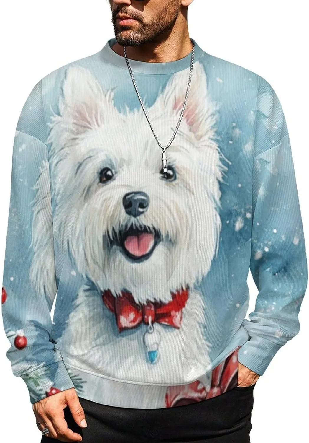 

Свитер MoBlinko с принтом вести