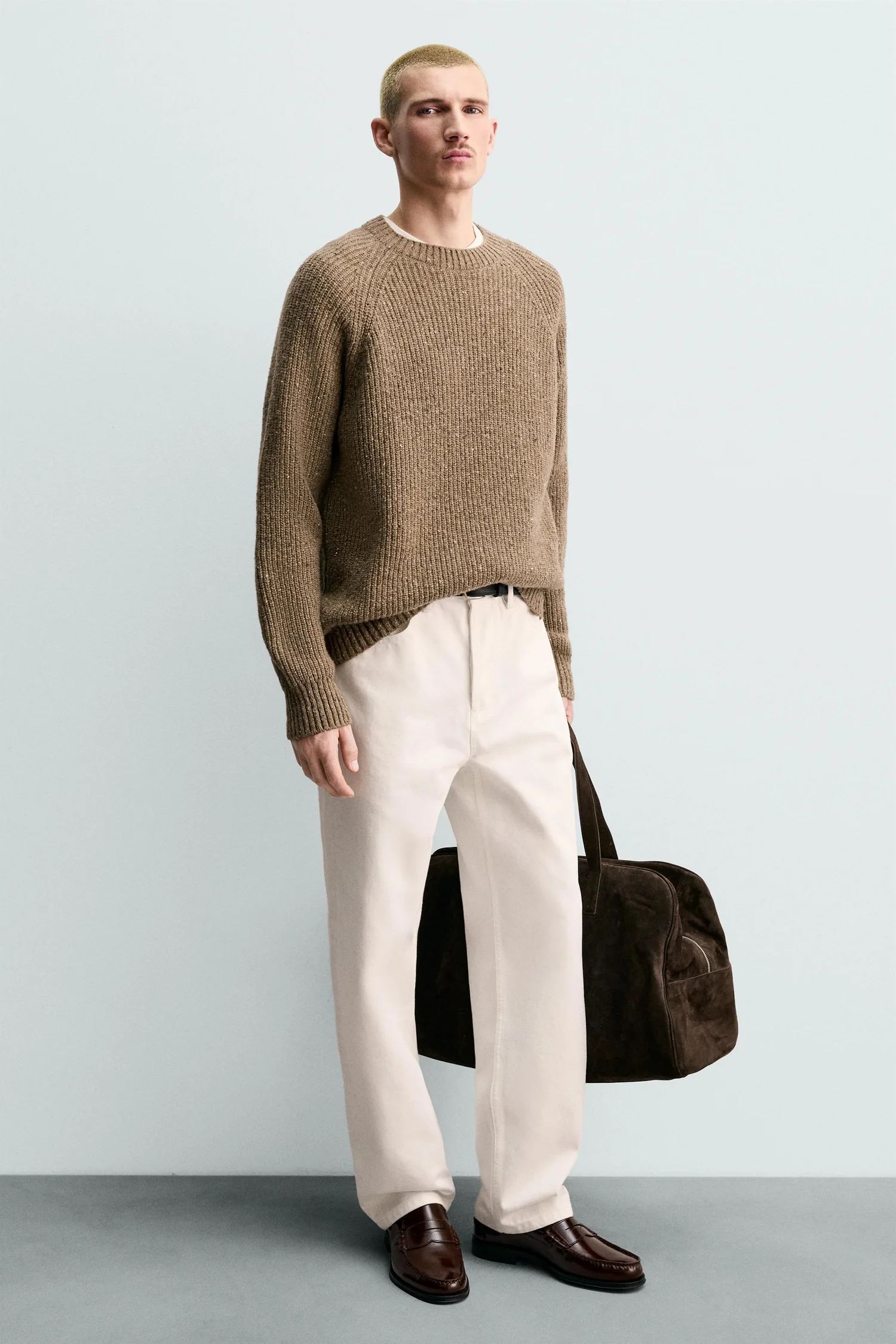 Zara Кожаные лоферы — фото 2