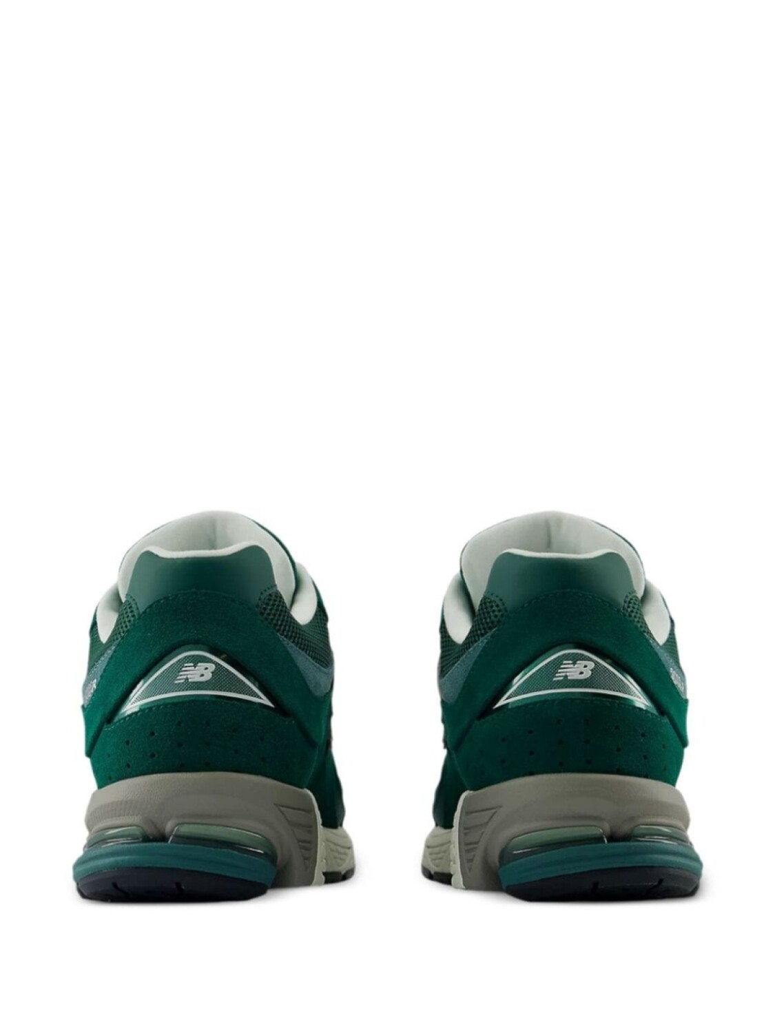 New Balance кроссовки 2002R, зеленый — фото 2