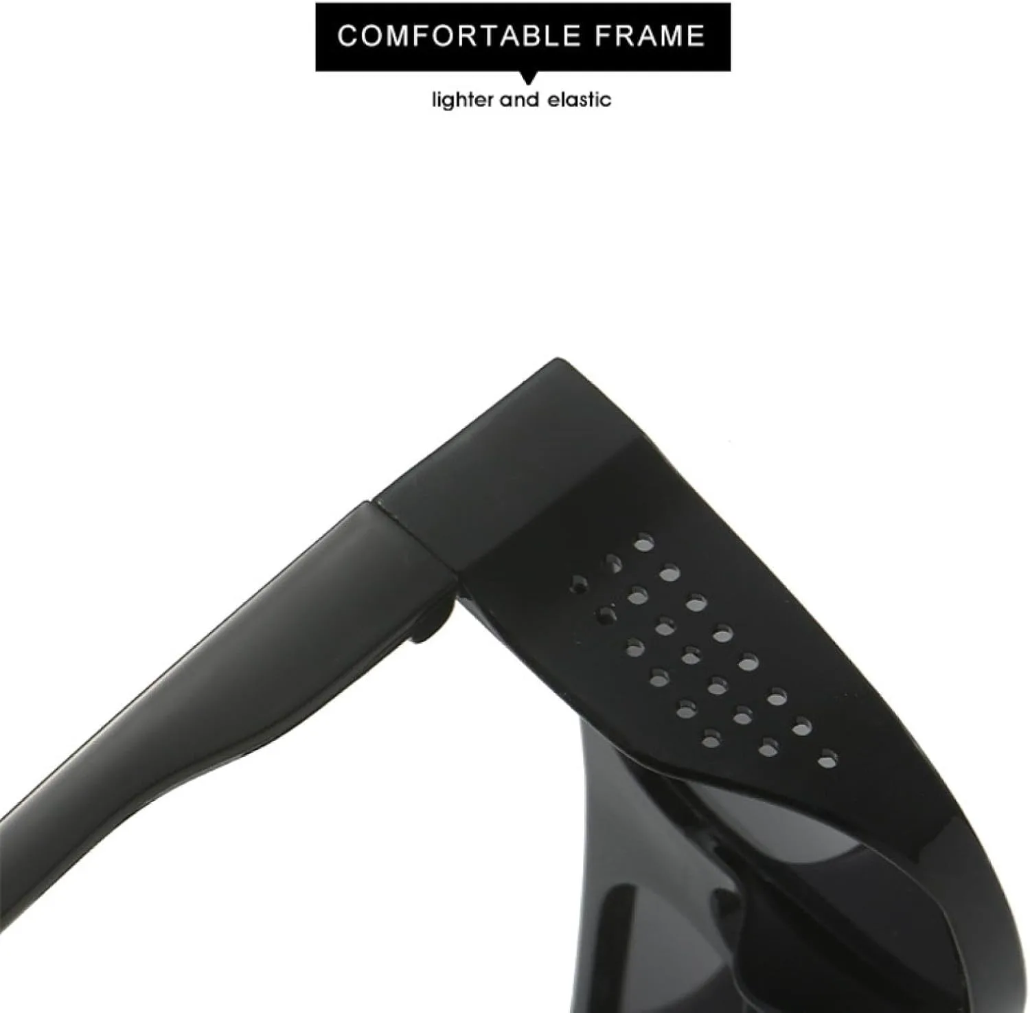 

Солнцезащитные очки в панк-оправе для женщин и мужчин, винтажные, модные, для активного отдыха, спорта, рыбалки, с защитой от УФ-излучения UV400 TKKTLLT, Black Orange