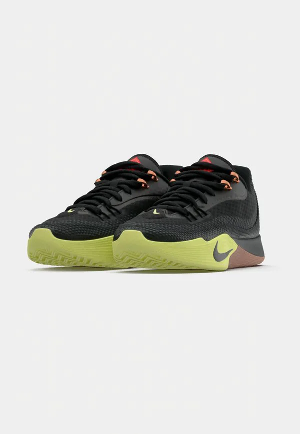 Баскетбольные кроссовки st flare для улицы Nike Performance, Black/Light Lemon Twist/Dusted Clay — фото 3