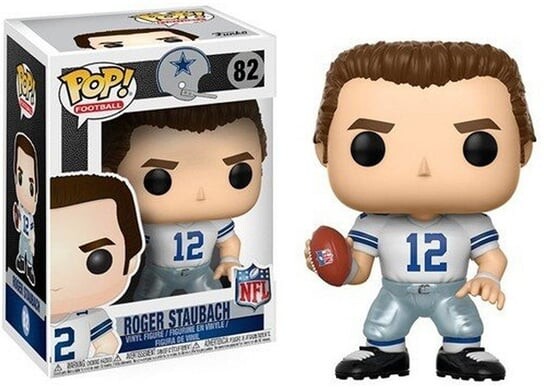 

Funko POP! Футбол, коллекционная фигурка, Ковбои, Роджер Штаубах, 82 года.